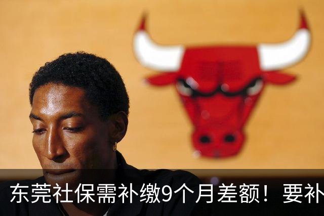 东莞社保需补缴9个月差额！要补多少钱？
